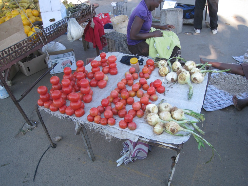 the rank market on the first day of my trip to Zimbabwe earlier this year